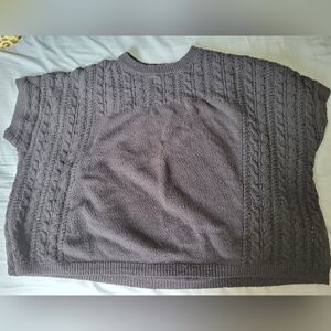 Time and Tru Women's Xxl Black Cable Knit Sweater